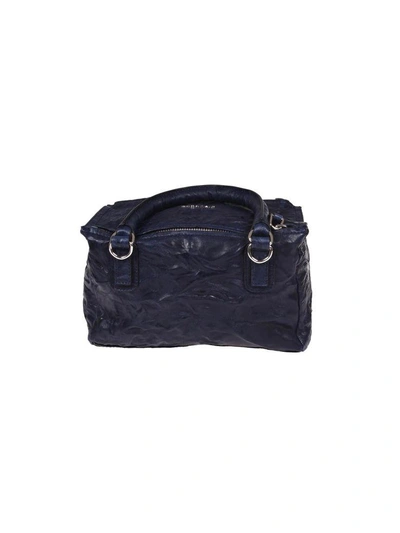 Shop Givenchy Pandora Small Tote In Night Blue