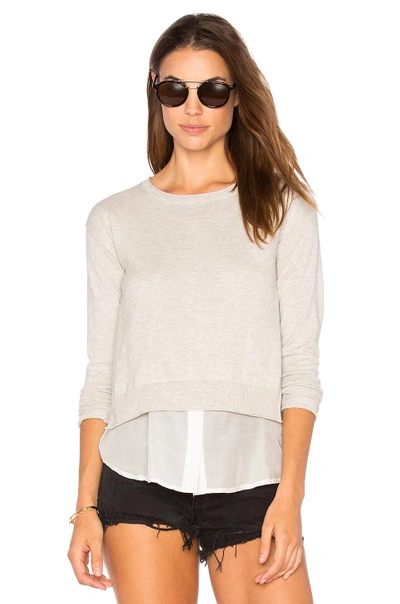Shop Generation Love Desmond Layer Sweater In Gray