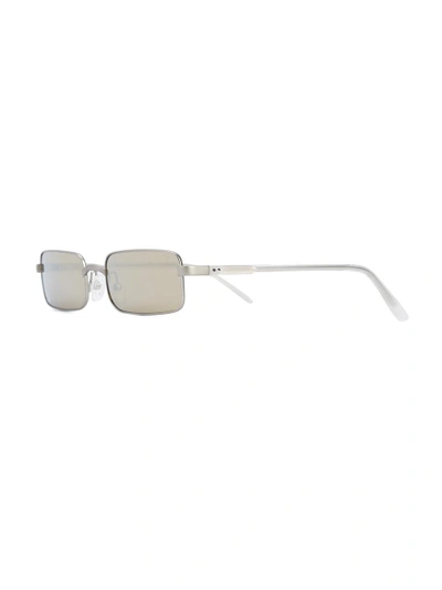 Shop Linda Farrow Dries Van Noten X  Square Frame Sunglasses