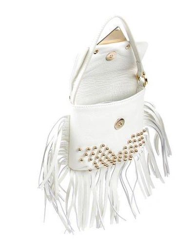 Shop Sara Battaglia Handbag In White