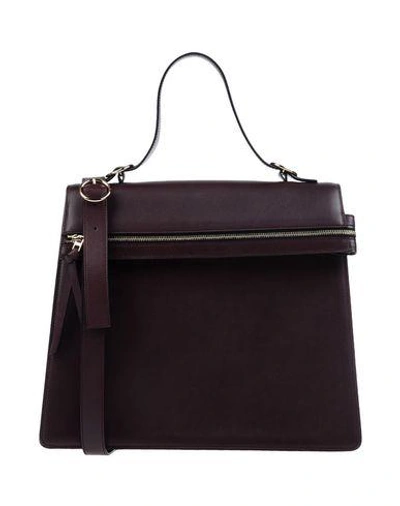 Victoria Beckham Handbag In Maroon