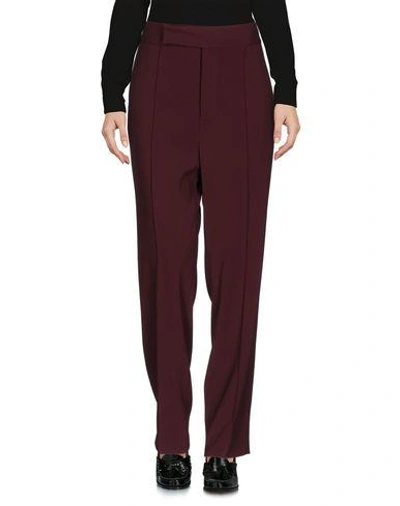 Marni Casual Pants In Garnet