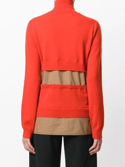 Shop Marni Turtle Neck Sweater In Yellow