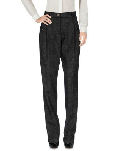 Shop Dolce & Gabbana Casual Pants In Black