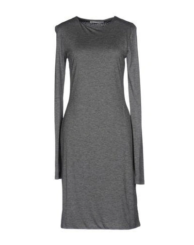 Acne Studios Short Dress In Grey