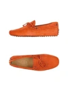 Tod's Loafers In Rust