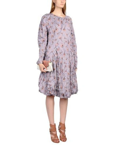Shop Nina Ricci Knee-length Dress In Light Purple