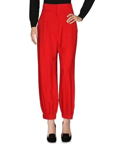 Fendi Casual Pants In Red