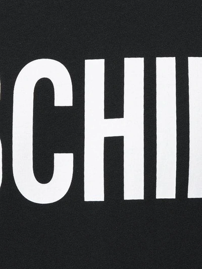 Shop Moschino Classic Logo T-shirt - Black
