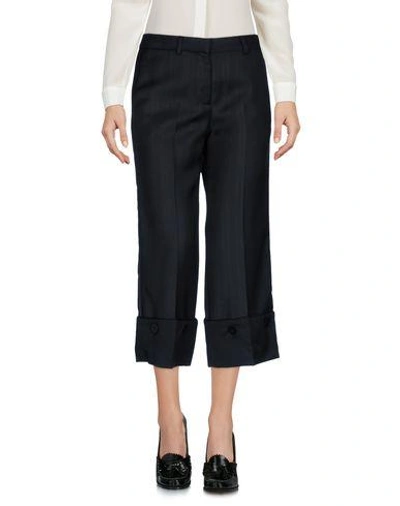 Viktor & Rolf Cropped Trousers & Culottes In Black