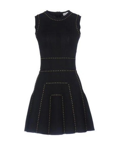 Valentino Short Dresses In Black