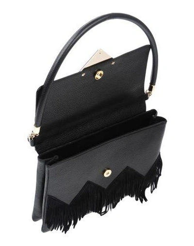 Shop Sara Battaglia Shoulder Bag In Black