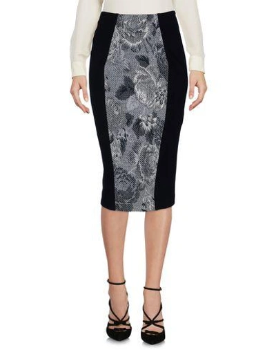 Shop I'm Isola Marras 3/4 Length Skirts In Black