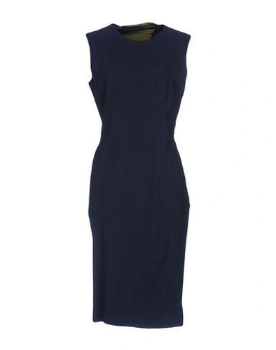 Givenchy Knee-length Dresses In Dark Blue