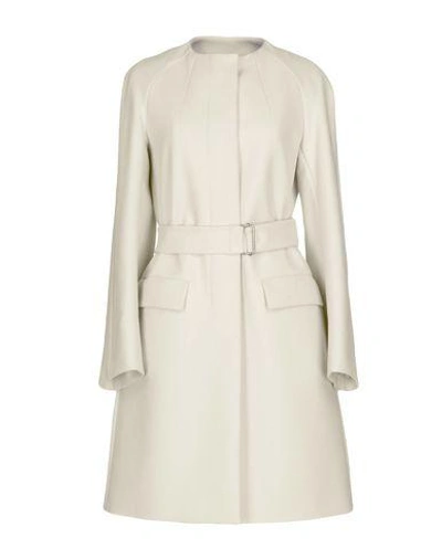 Shop Dries Van Noten Coat In Light Grey