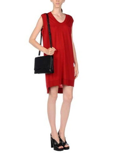 Shop Alexander Wang Short Dresses In Red
