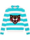 GUCCI Angry Cat striped jumper,478490X150812161734