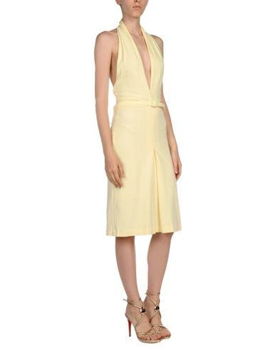 Shop Gucci Formal Dress In Yellow