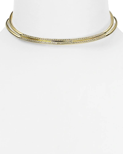 Elizabeth And James Selena Collar Necklace In Gold