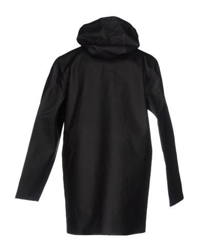 Shop Stutterheim Overcoats In Black