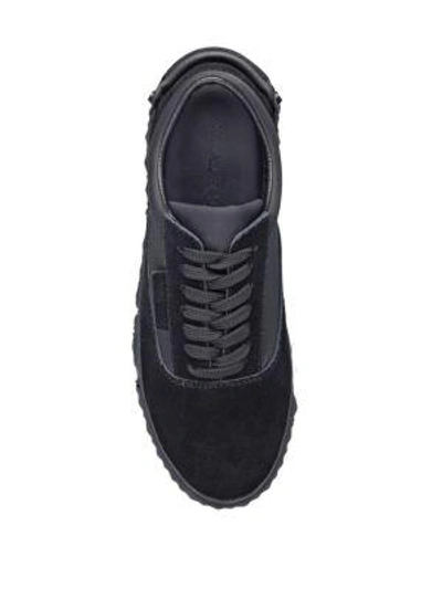 Shop Kendall + Kylie Reign Platform Sneakers In Grey