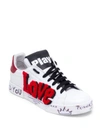 DOLCE & GABBANA Love Nappa Leather Sneakers