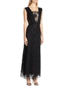 ADAM LIPPES Lace Gown,0400088245237