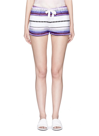 Shop Lemlem 'adia' Stripe Drawstring Shorts
