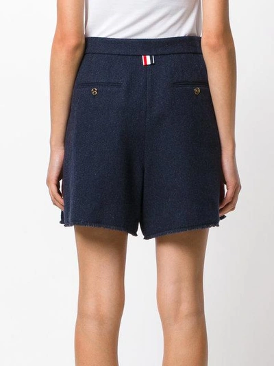 Shop Thom Browne Double In Blue