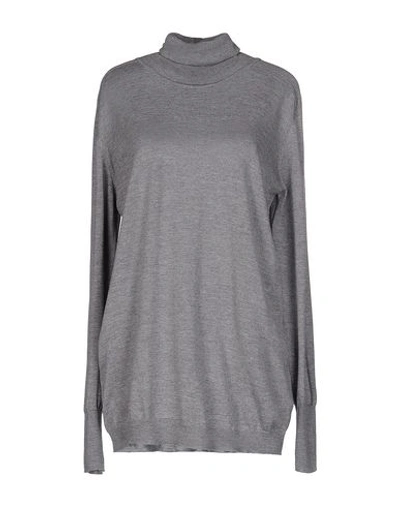 Blumarine Turtleneck In Grey