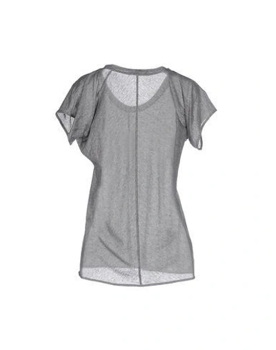 Shop Marni T-shirts In Grey