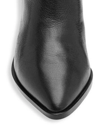 Shop Loeffler Randall Nellie Tumbled Leather Chelsea Boots In Black