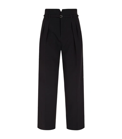 Valentino Belted Culottes In Black