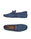 Tod's Loafers In Sky Blue