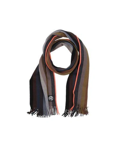 Ps By Paul Smith Scarves In Brown