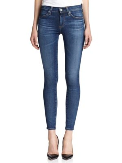 Ag Farrah High-rise Skinny Ankle Jeans In 6 Years Song Bird
