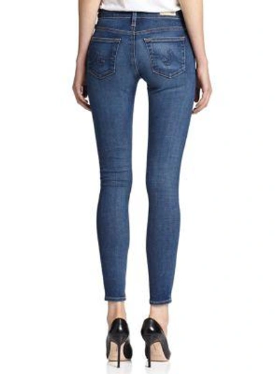 Shop Ag Farrah High-rise Skinny Ankle Jeans In 6 Years Song Bird