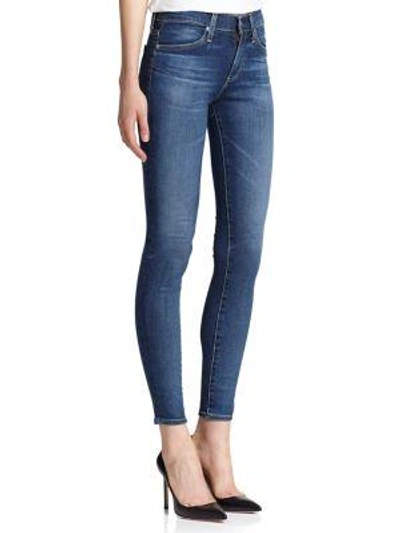 Shop Ag Farrah High-rise Skinny Ankle Jeans In 6 Years Song Bird