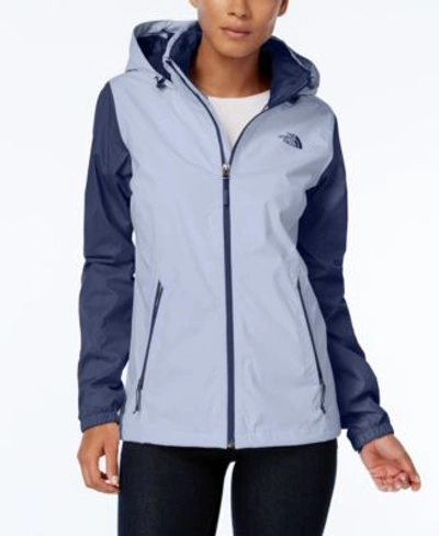 The North Face Waterproof Resolve Plus Jacket In Chambray