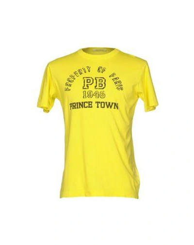 Pierre Balmain T恤 In Yellow