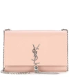 Saint Laurent Medium Kate - Tassel Calfskin Leather Shoulder Bag - Pink In Pale Blush Rose