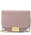 VICTORIA BECKHAM BOX WITH CHAIN LEATHER SHOULDER BAG,P00272596-1