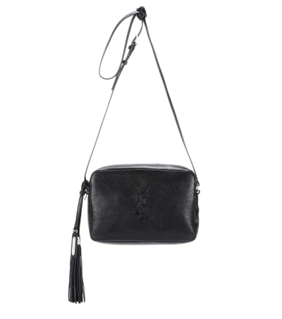 Shop Saint Laurent Small Lou Leather Shoulder Bag In Eero