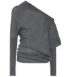 TOM FORD CASHMERE AND SILK ONE-SHOULDER TOP,P00270785