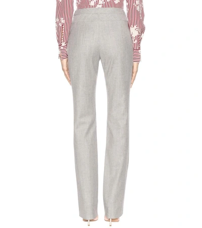 Shop Altuzarra Jane Wool Trousers In Grey