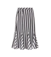 ALTUZARRA Crocus striped wool-blend skirt