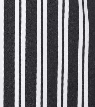 Shop Altuzarra Crocus Striped Wool-blend Skirt