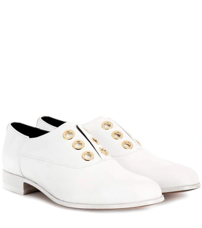 Pierre Hardy Exclusive To Mytheresa.com – Leather Derby Shoes In White
