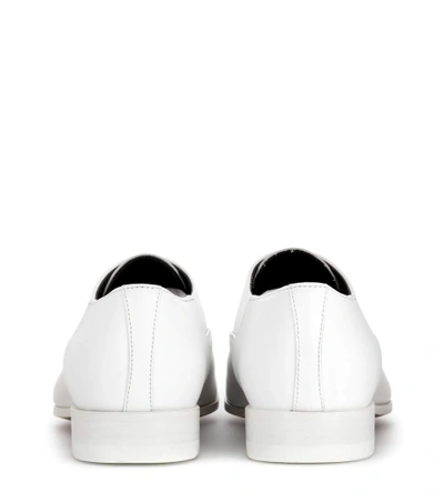 Shop Pierre Hardy Exclusive To Mytheresa.com – Leather Derby Shoes In White