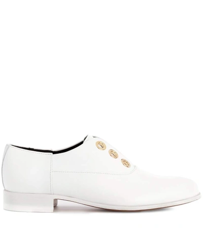 Shop Pierre Hardy Exclusive To Mytheresa.com – Leather Derby Shoes In White